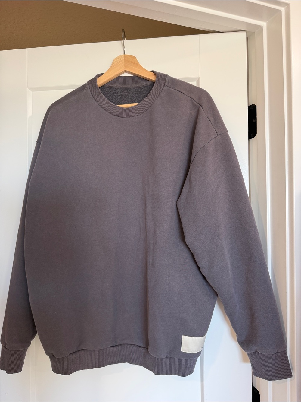 Vuori Women’s Restore Oversized Crew 2.0 in Azure